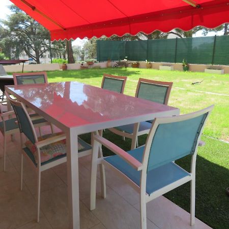 Superbe Rez De Jardin Dans Residence Au Calme 尼斯 外观 照片