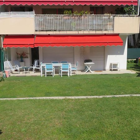 Superbe Rez De Jardin Dans Residence Au Calme 尼斯 外观 照片