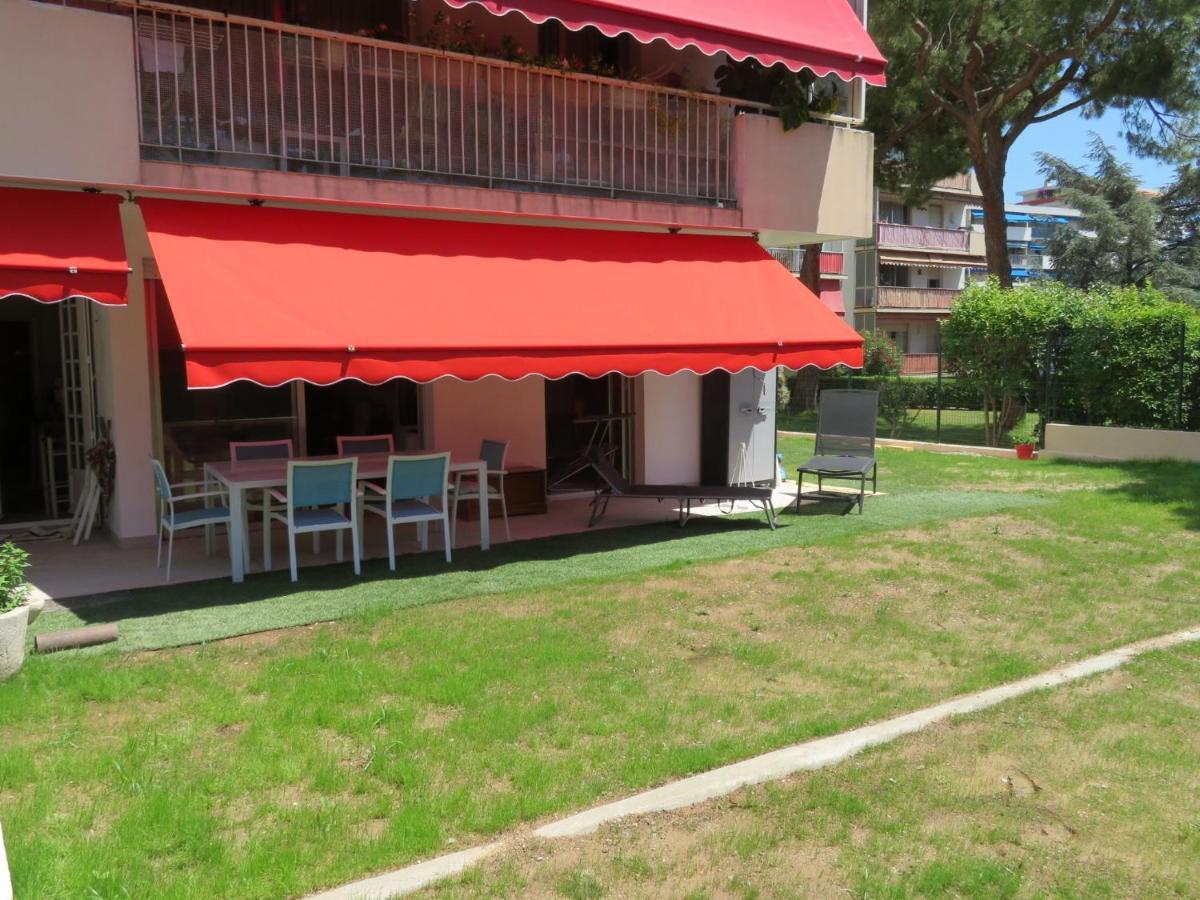 Superbe Rez De Jardin Dans Residence Au Calme 尼斯 外观 照片