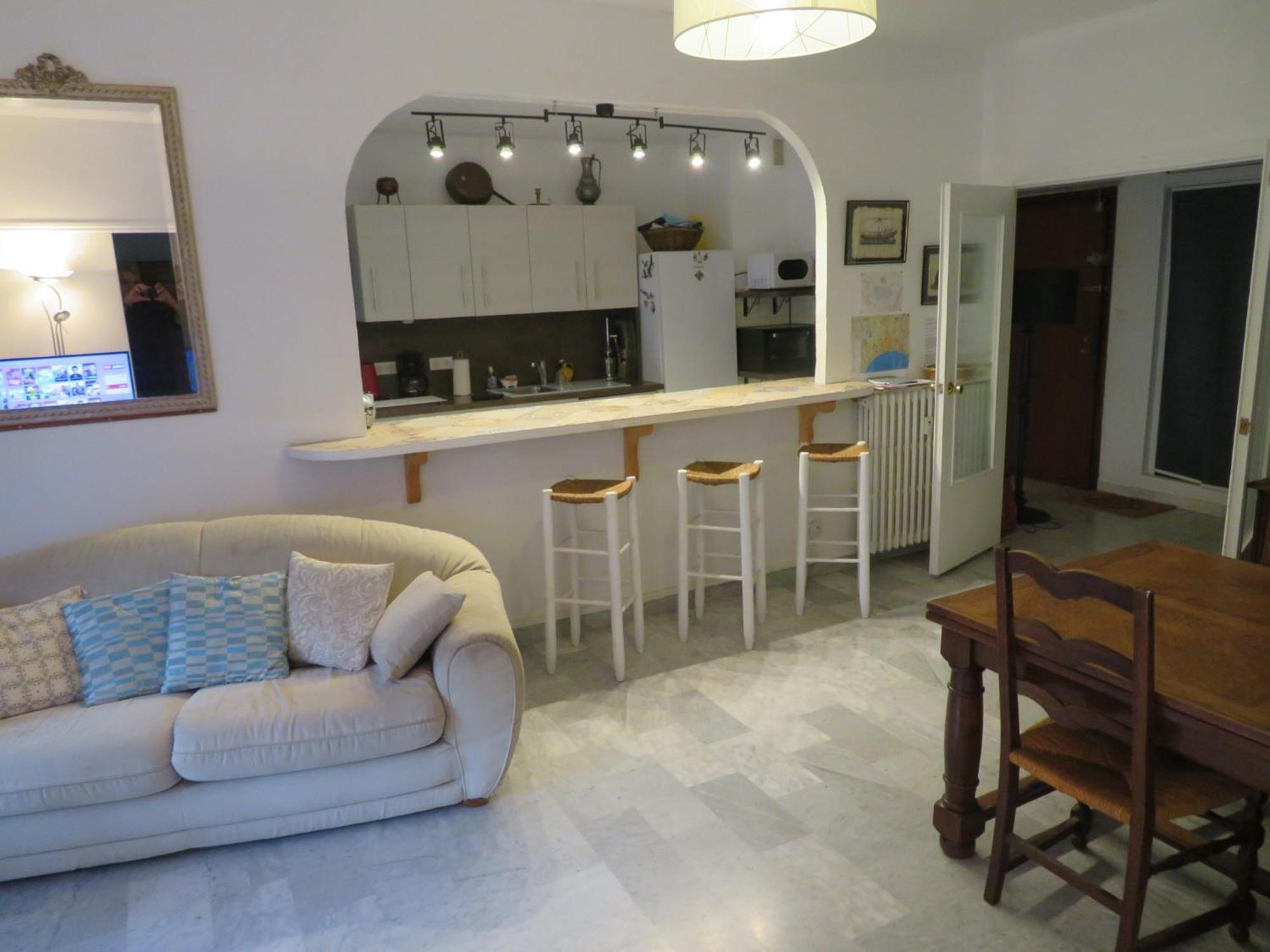 Superbe Rez De Jardin Dans Residence Au Calme 尼斯 外观 照片